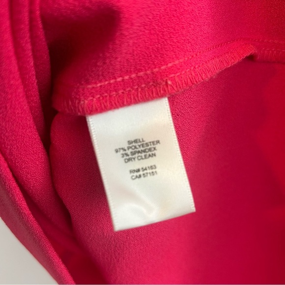 Eliza J Fuchsia Pink Short Sleeve Sheath Mini Dress Size 2 - Picture 10 of 10